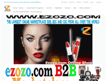 Tablet Screenshot of ezozo.com